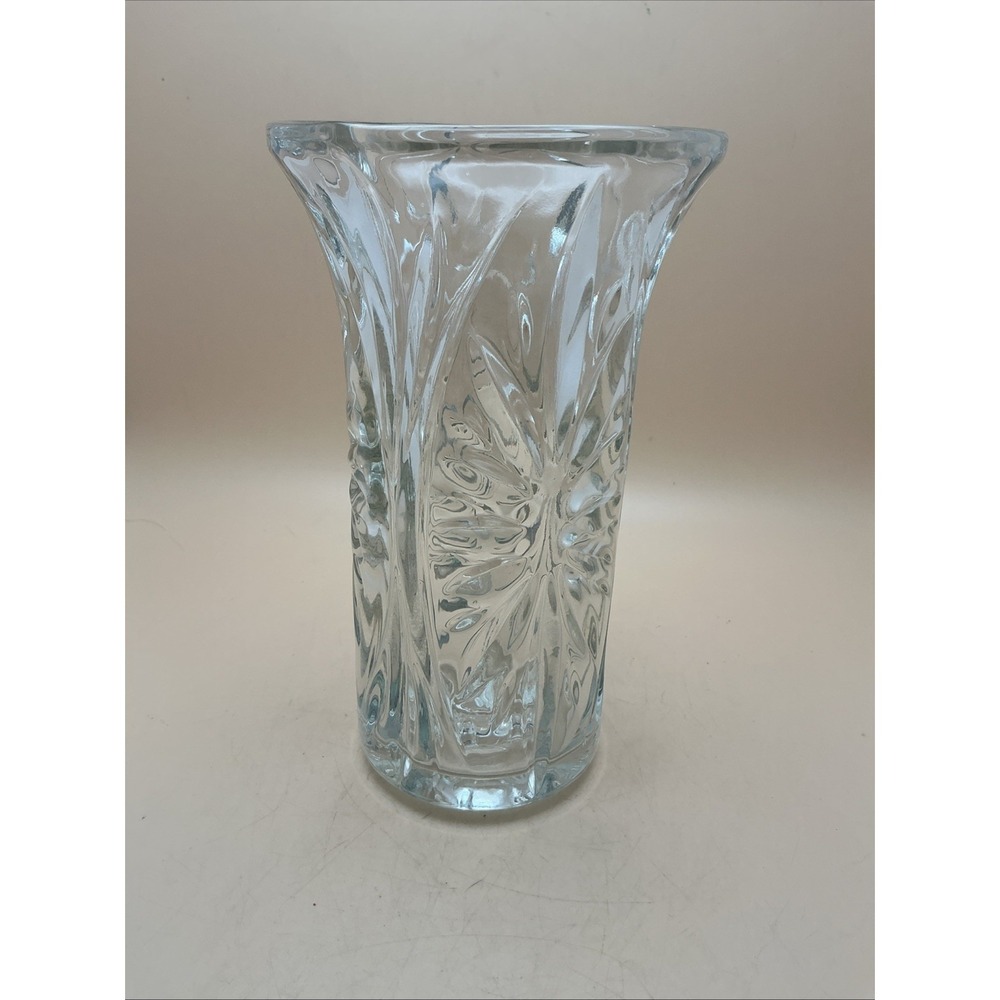 Vintage 1991 Retired FTD 7" Fluted Flower Vase / Candle Holder